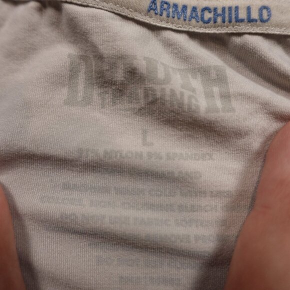 Duluth Trading Armachillo Cooling Deep V-Neck Undershirt Men’s Large Light Gray - Picture 8 of 8